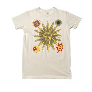 Love Moschino Sun Smiley-motif T-shirt